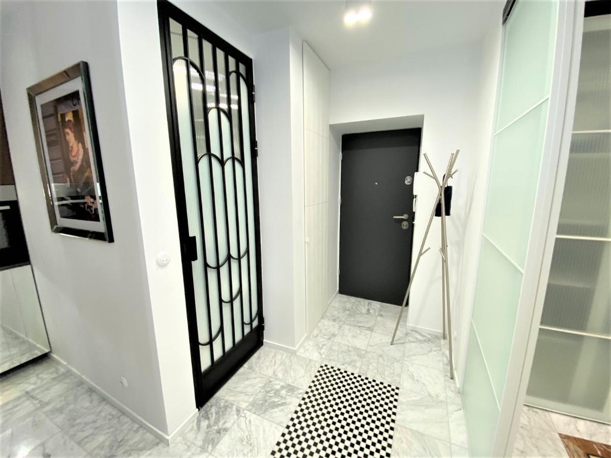 Design+Luxus Apartment Im Zentrum! +Netflix Warsaw Exterior photo