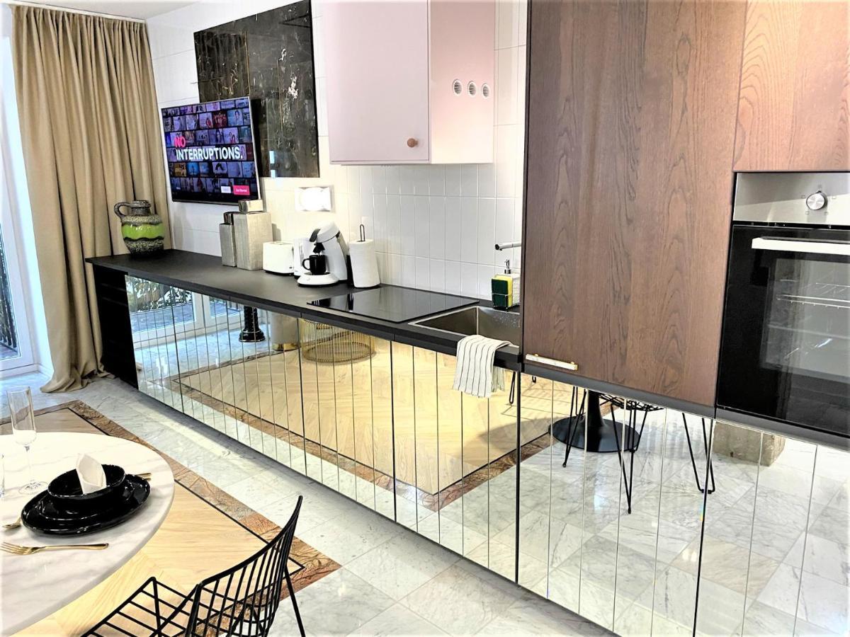 Design+Luxus Apartment Im Zentrum! +Netflix Warsaw Exterior photo