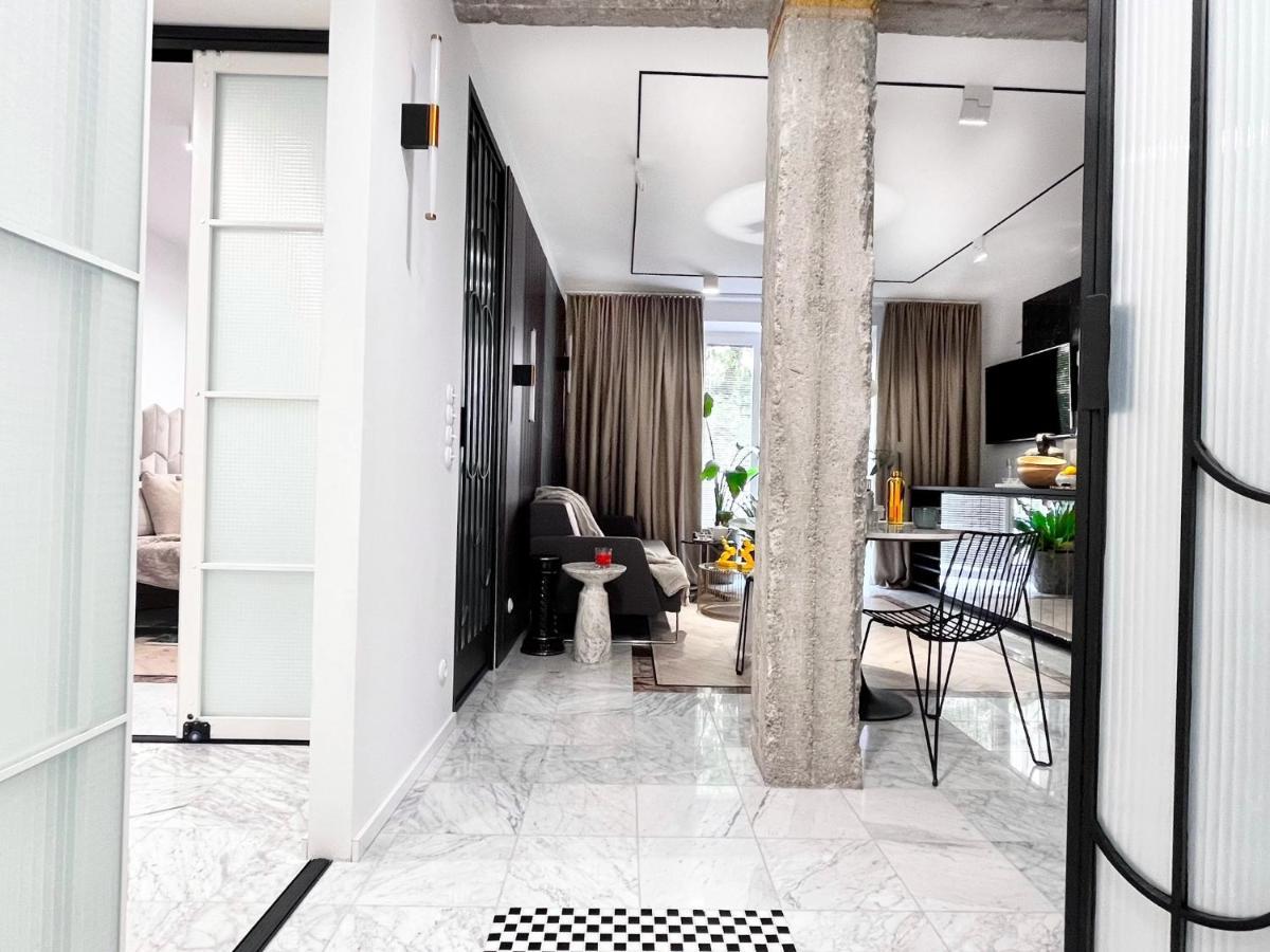 Design+Luxus Apartment Im Zentrum! +Netflix Warsaw Exterior photo