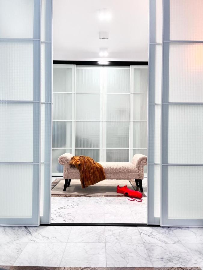 Design+Luxus Apartment Im Zentrum! +Netflix Warsaw Exterior photo